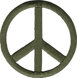 Peace Sign Green Patch