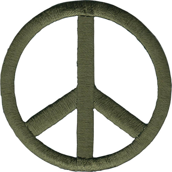 Peace Sign Green Patch
