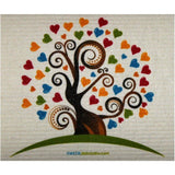 Heart Tree Swedish Dishcloth - Reusable Sponge Cloth