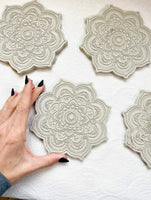 Cement Mandala Tray