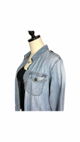 Rolling Stone Patch Denim Shirt