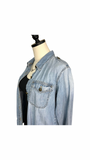 Rolling Stone Patch Denim Shirt