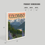 Ceramic Coaster Colorado Bear