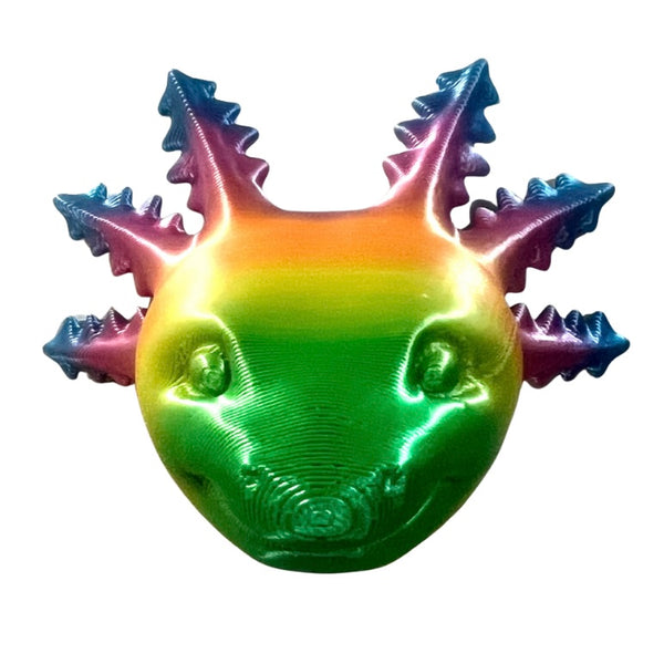 Axolotl Magnet 3D Printed