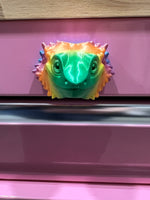 Bearded Dragon Magnet 3D Printed