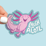 Axolotl, Laugh Alotl Sticker