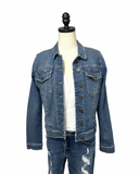 Tiger Casual Denim Jacket Large