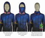 Mountain Night Sky Hoodie