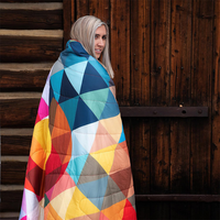 Colorado Color Triangles Poly Eco-Performance Blanket-52"x75"