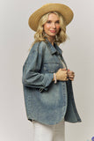 Heidi Rhinestone Denim Top