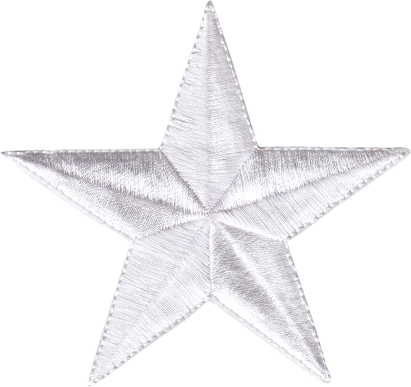 Patch 3” Star White
