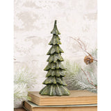 Glittered Christmas Tree - 8"H