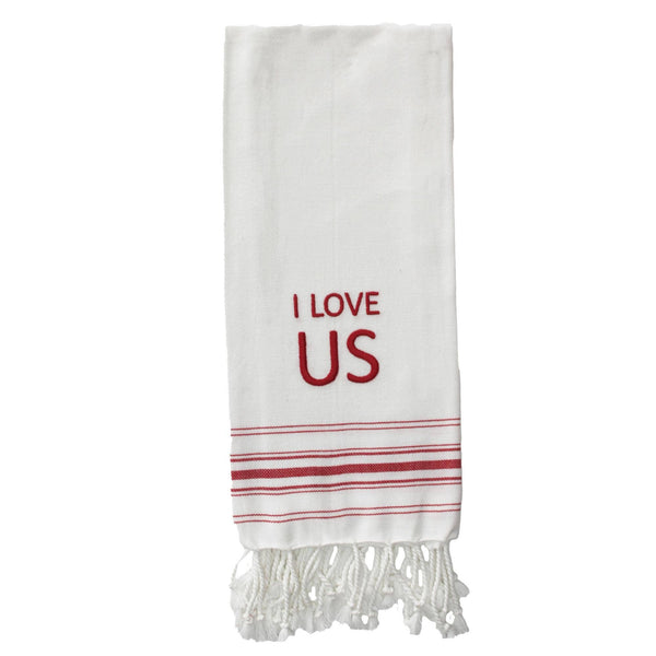 Kitchen Towel “I Love Us”