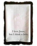 Kitchen Tea Towel “I love Jesus”