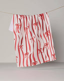 Kitchen Tea Towel Falling Ribbon