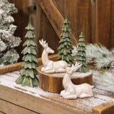 Glittered Christmas Tree - 8"H