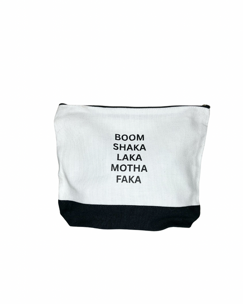 Boom Shaka Laka Zipper Pouch