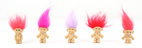 Mini Troll Dolls - Pack Of 5