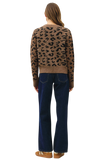 LEOPARD CREWNECK SWEATER