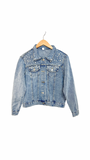 Cambry Denim Jacket w/Pearls