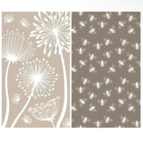 Kitchen Dish Towel - Dandelions/Bees