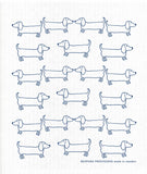 Dachshunds Swedish Dishcloth - Reusable Sponge Cloth