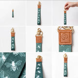 Keychain Wristlets - Bees