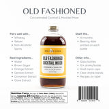 Old Fashioned Cocktail Syrup, 16oz