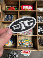 FUCK IT OVAL PATCH