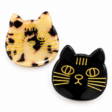 Cat Head Hair Claw Clip 2”