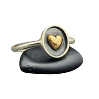 Bronze Heart Ring