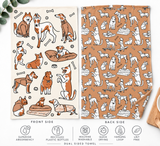 Kitchen Dish Towel - Dogs
