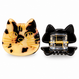Cat Head Hair Claw Clip 2”