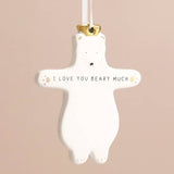 I Love You Beary Much Bear Ornament