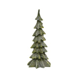 Glittered Christmas Tree - 8"H