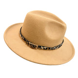 Leopard Jazz Fedora Hat