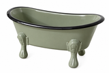 METAL CLAW FOOT SOAP DISH