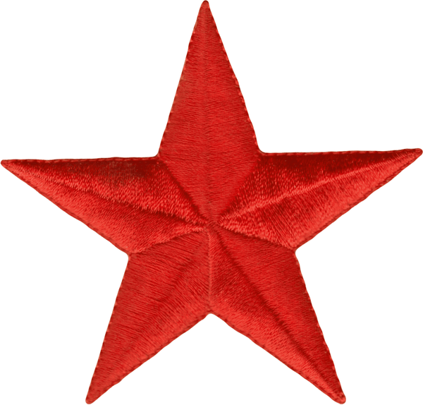 Patch 3” Star Red