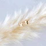 Mini Butterfly Stud Earrings