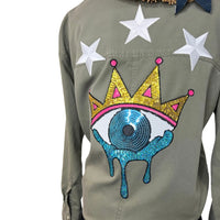 Sequin Eye Shacket