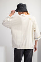 Star Patch Work Top