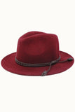 SCOTTY Wool Felt Rancher Hat Burgundy