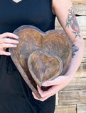 Heart Dough Bowl 12”