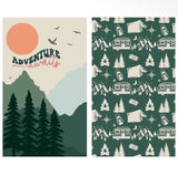 Kitchen Dish Towel - Adventure