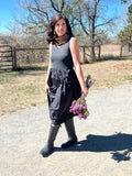Brandi Midi Dress: Black