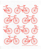 Bikes Swedish Dishcloth - Reusable Sponge Cloth