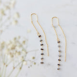 Beaded Threader Earrings