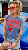 Cowgirl Gang Boxy Midriff Muscle Top