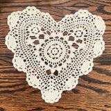 Handmade Heart Doily
