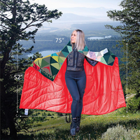 Colorado Color Triangles Poly Eco-Performance Blanket-52"x75"